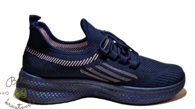D. T. NEW YORK moteriški tekstiliniai batai (36-40) Navy/Pink 3 D. T. NEW YORK moteriški tekstiliniai batai (36-40) Navy/Pink 3