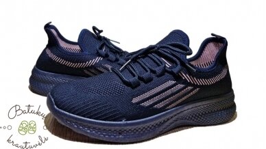 D. T. NEW YORK moteriški tekstiliniai batai (36-40) Navy/Pink 1 D. T. NEW YORK moteriški tekstiliniai batai (36-40) Navy/Pink 1