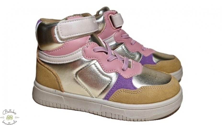 D. T. NEW YORK aulinukai (28-35) Pink/Grey D. T. NEW YORK aulinukai (28-35) Pink/Grey