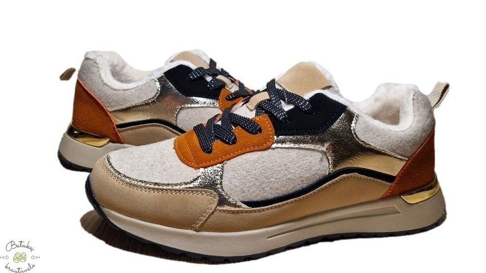 D. T. NEW YORK moteriški laisvalaikio batai (36-41) Beige 1 D. T. NEW YORK moteriški laisvalaikio batai (36-41) Beige 1