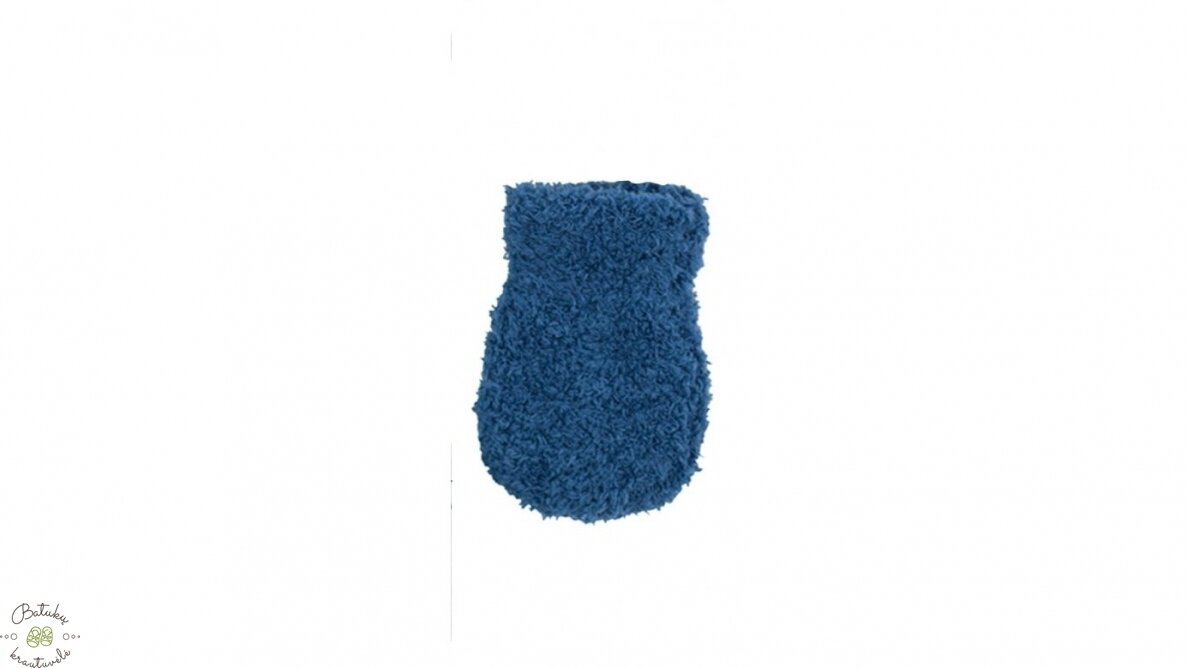 Frotinės kūdikių pirštinės, 9 cm, Dark blue Frotinės kūdikių pirštinės, 9 cm, Dark blue