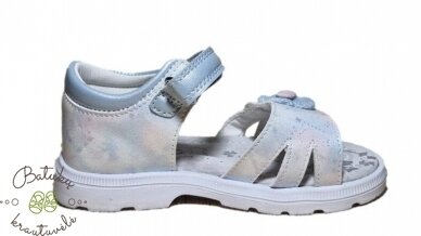 Gelteo basutės su gėlyte (25-30) Blue 3