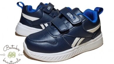 Gelteo kedukai su balta juostele (27-32) Blue 1 Gelteo kedukai su balta juostele (27-32) Blue 1