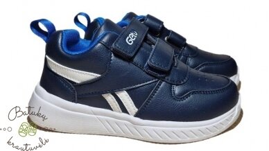 Gelteo kedukai su balta juostele (27-32) Blue Gelteo kedukai su balta juostele (27-32) Blue