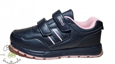 Gelteo kedukai su dviem lipukais (32-37) Black/Pink 2 Gelteo kedukai su dviem lipukais (32-37) Black/Pink 2