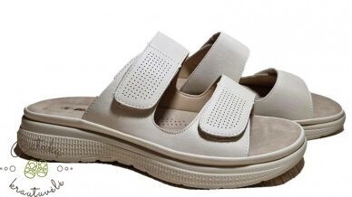 Gelteo moteriškos šlepetės (36-41) Beige Gelteo moteriškos šlepetės (36-41) Beige