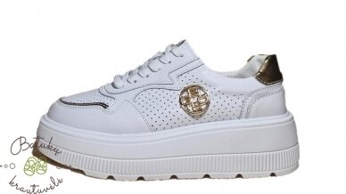 Getel odiniai laisvalaikio batai (36-41) White 2