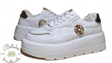 Getel odiniai laisvalaikio batai (36-41) White 1