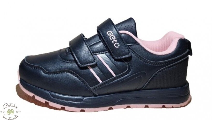 Gelteo kedukai su dviem lipukais (32-37) Black/Pink 2 Gelteo kedukai su dviem lipukais (32-37) Black/Pink 2