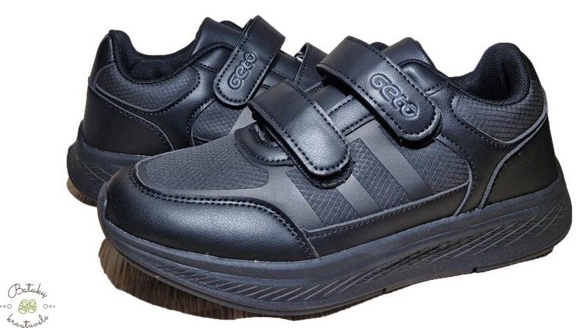 Gelteo kedai su dviem lipukais (36-41) Black 1