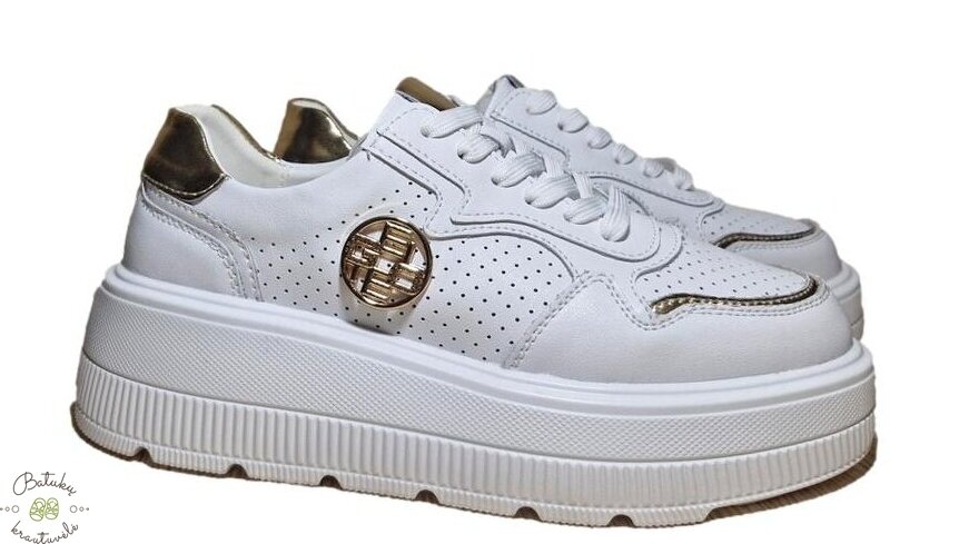 Getel odiniai laisvalaikio batai (36-41) White