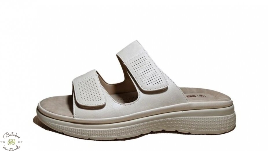 Gelteo moteriškos šlepetės (36-41) Beige 2 Gelteo moteriškos šlepetės (36-41) Beige 2