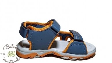 Happy bee sportinio stiliaus basutės (24-29) Blue/Orange 3 Happy bee sportinio stiliaus basutės (24-29) Blue/Orange 3