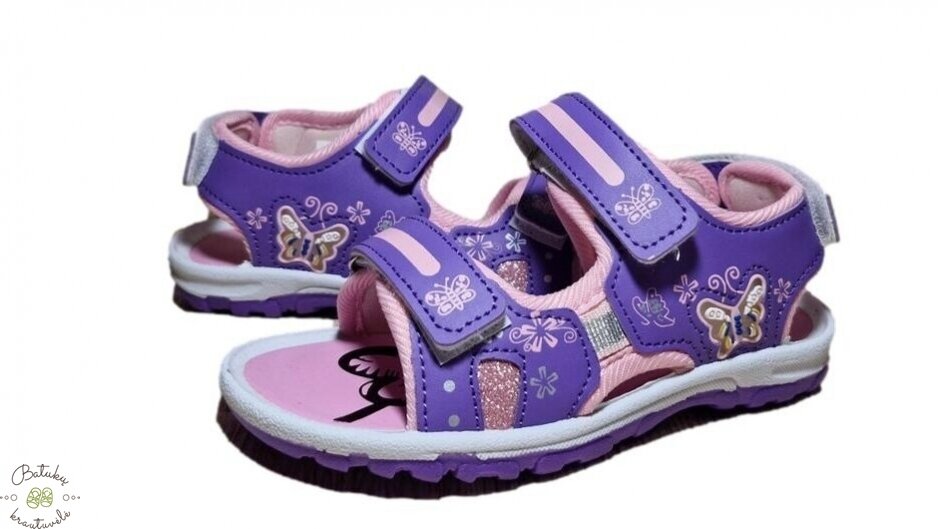 Happy bee sportinio stiliaus basutės (28-35) Purple 1 Happy bee sportinio stiliaus basutės (28-35) Purple 1