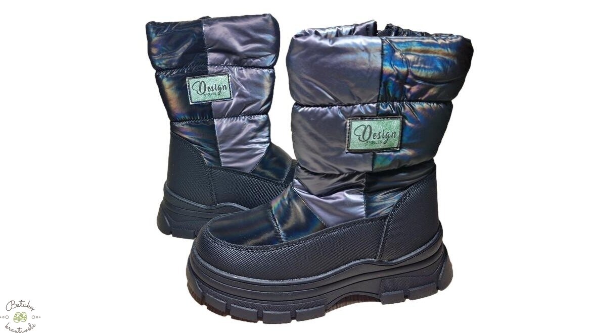 HT sniego batai (27-32) Black 1