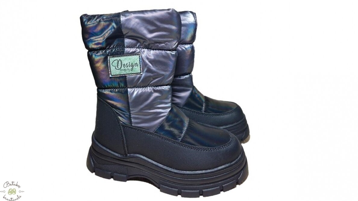 HT sniego batai (27-32) Black