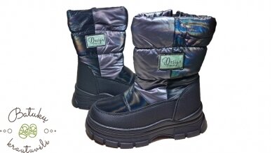 HT sniego batai (27-32) Black 1