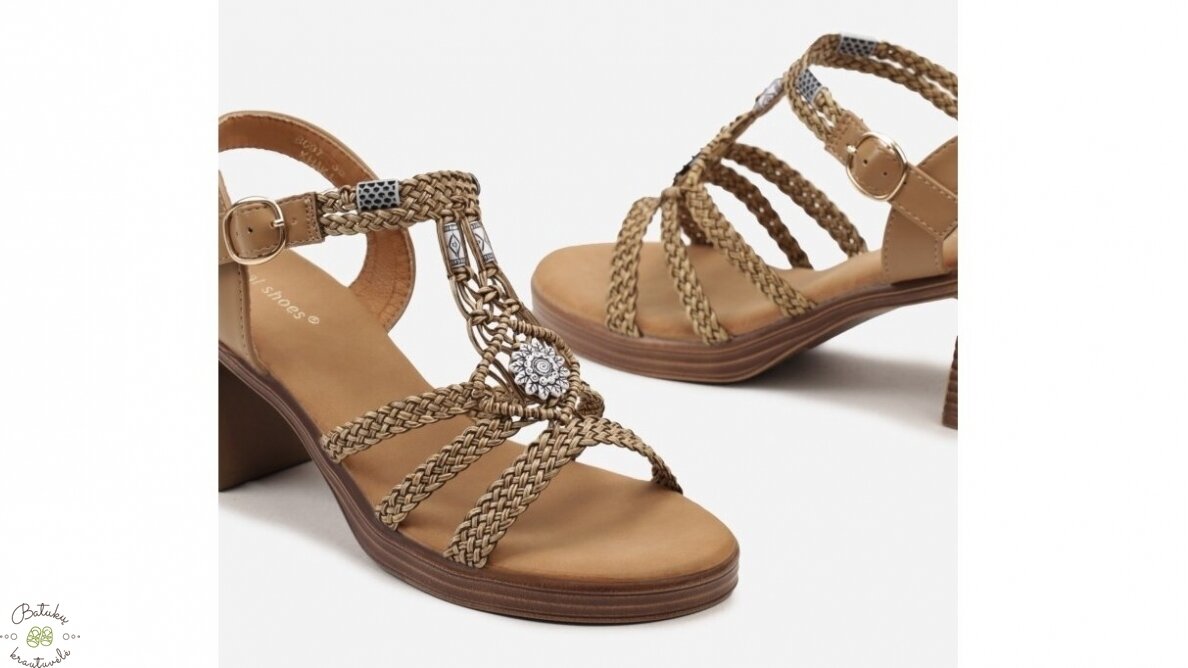 Ideal shoes basutės su kulnu (36-41) 1 Ideal shoes basutės su kulnu (36-41) 1