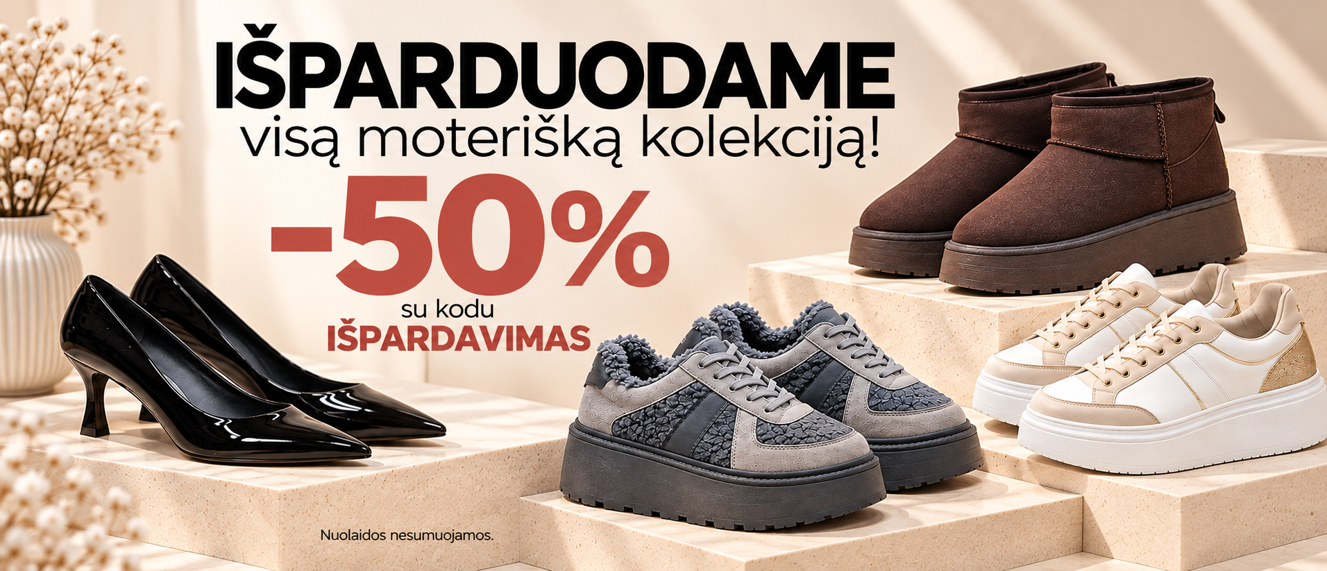 Išpardavimas moterims Išpardavimas moterims