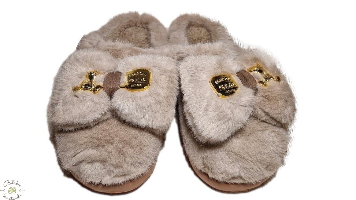 Kailinės šlepetės (36-41) Beige 2