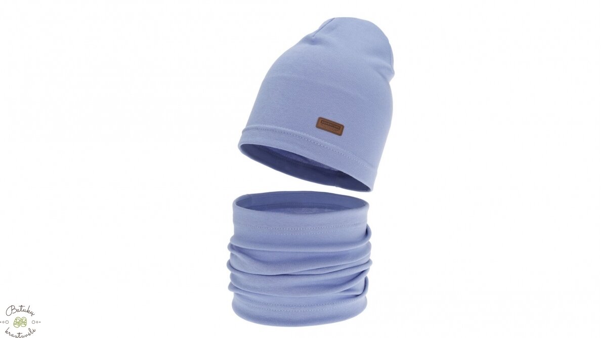 Kepurės ir movos komplektas, Karimo, 52-54 cm. Kepurės ir movos komplektas, Karimo, 52-54 cm.