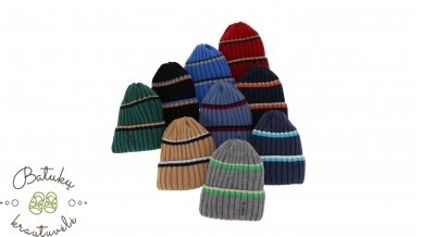 Kepurės ir movos komplektas, 52-54 cm 1 Kepurės ir movos komplektas, 52-54 cm 1