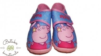 Leomil kambario batai Peppa (24-30) 2 Leomil kambario batai Peppa (24-30) 2