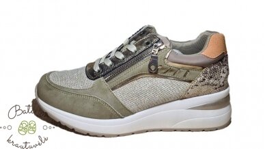 Les Arlesiennes kedai su užtrauktuku (36-41) Chaki 2 Les Arlesiennes kedai su užtrauktuku (36-41) Chaki 2