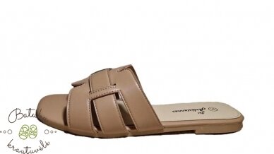 Les Arlesiennes moteriškos šlepetės (36-41) Beige 2 Les Arlesiennes moteriškos šlepetės (36-41) Beige 2