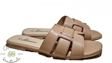 Les Arlesiennes moteriškos šlepetės (36-41) Beige Les Arlesiennes moteriškos šlepetės (36-41) Beige