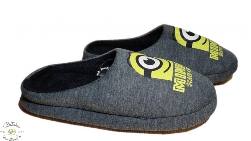 Leomil kambarinės šlepetės Minions (32-39) Black Leomil kambarinės šlepetės Minions (32-39) Black
