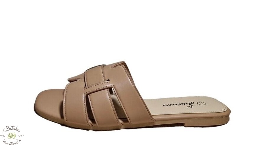 Les Arlesiennes moteriškos šlepetės (36-41) Beige 2 Les Arlesiennes moteriškos šlepetės (36-41) Beige 2