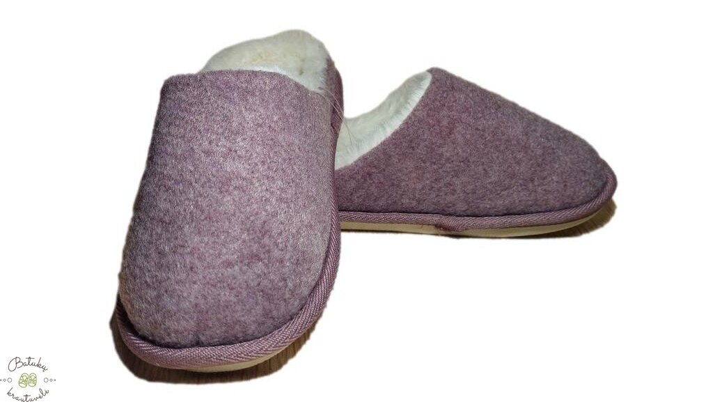 Moteriškos šlepetės  (36-41) Old pink 1