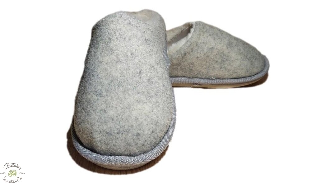 Moteriškos šlepetės (36-41) Light grey 1
