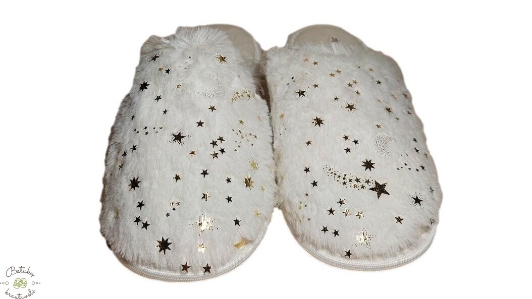 Moteriškos šlepetės (36-41) White 1