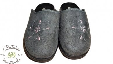 Moteriškos šlepetės (36-41) Grey 1