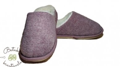 Moteriškos šlepetės  (36-41) Old pink 1