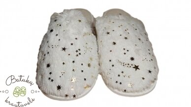 Moteriškos šlepetės (36-41) White 1