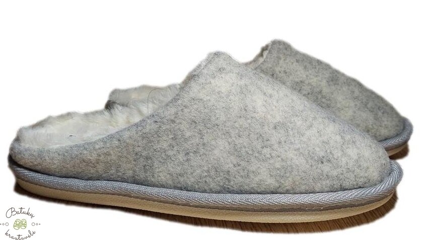 Moteriškos šlepetės (36-41) Light grey
