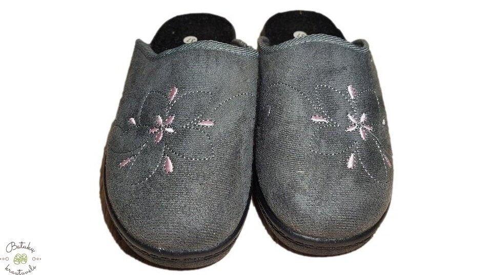 Moteriškos šlepetės (36-41) Grey 1