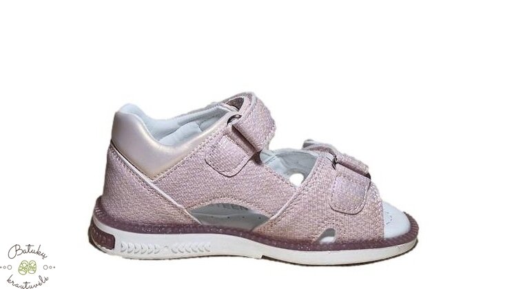 New8teen basutės su gėlytėmis ant lipukų (22-27) Pink 3 New8teen basutės su gėlytėmis ant lipukų (22-27) Pink 3
