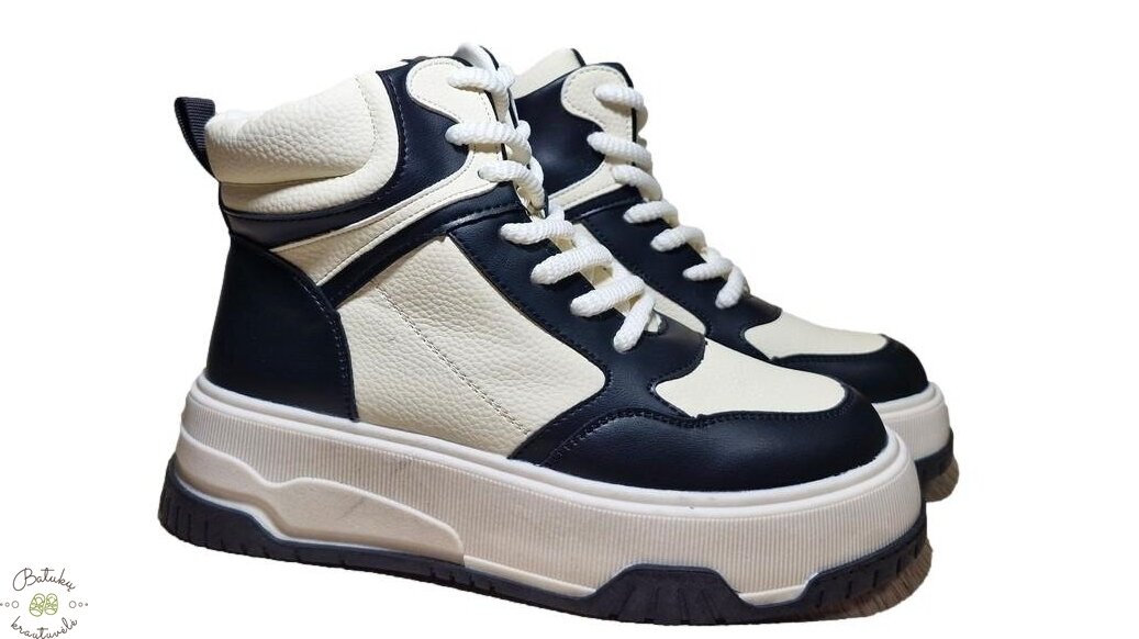 Purlina žieminiai batai (36-41) Black/Beige Purlina žieminiai batai (36-41) Black/Beige