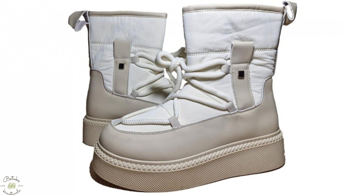 Purlina sniego batai  (36-41) Beige 1