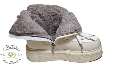 Purlina sniego batai  (36-41) Beige 4