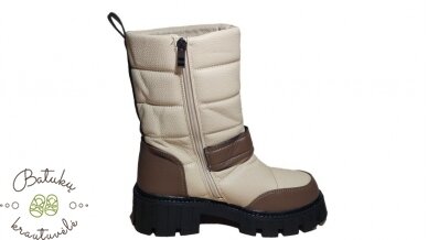 Purlina sniego batai aukštesniu auliuku (36-41) Beige 3 Purlina sniego batai aukštesniu auliuku (36-41) Beige 3