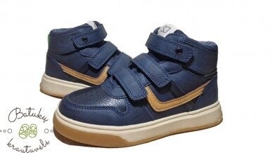 SJ Lifestyle aulinukai su trimis lipukais (28-34) Navy 1