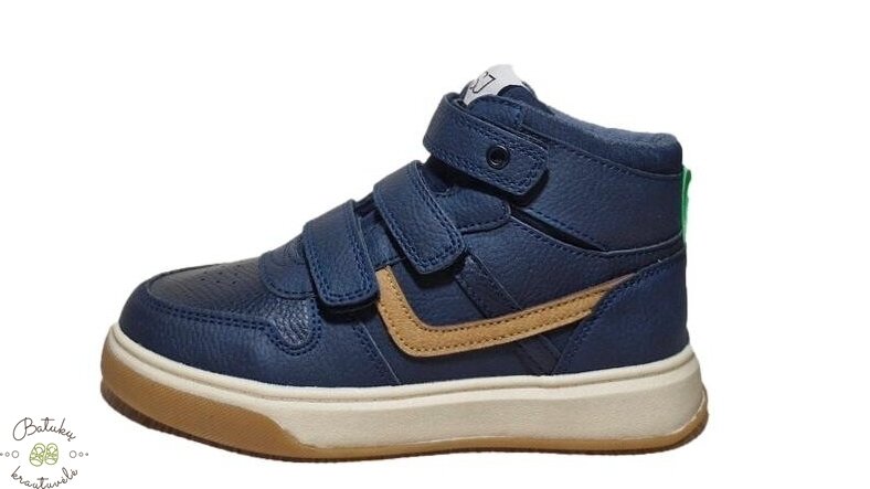 SJ Lifestyle aulinukai su trimis lipukais (28-34) Navy 2
