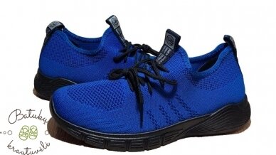 SWIN SHOES mėlyni tekstiliniai kedukai (36-41) 1