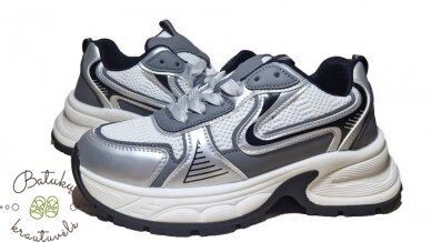 SWIN SHOES platforminiai kedai (36-41) Silver 1