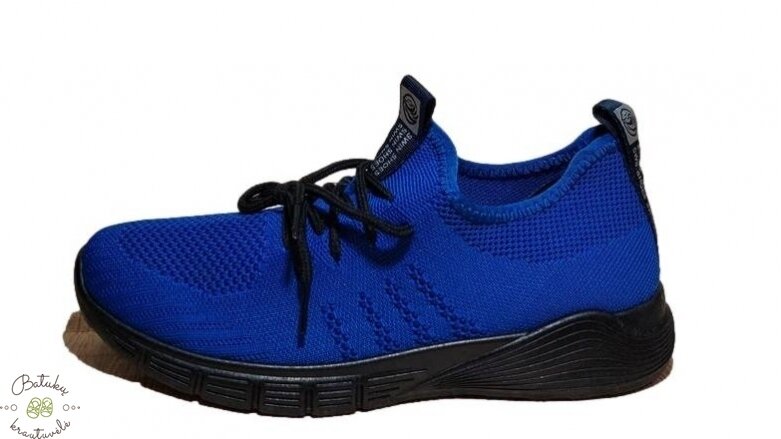 SWIN SHOES mėlyni tekstiliniai kedukai (36-41) 3